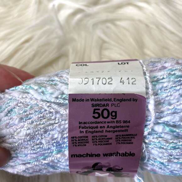 Lot of 3 Sirdar Sunseeker Yarn - Picture 3 of 4